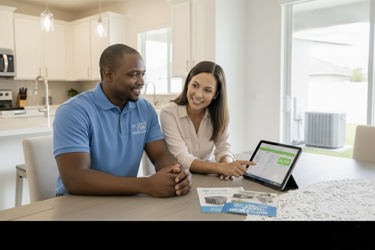 Residential air conditioning unit replacement Naples FL